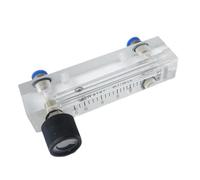 1-1000LPM Fit 6/8/10/12mm Tube O.D LZM-6T Liquid Water Flowmeter Rotameter With Valve(1-10ml Per Min,Fit Tube OD 10mm)