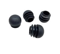 1-100Pcs 16-32mm Plastic Round Pipe Plug Non Slip Chair Leg Foot Floor Protector pad Furniture Accessories Domed End Caps(22mm Frosting,10Pcs)