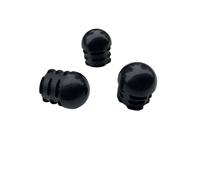 1-100Pcs 16-32mm Plastic Round Pipe Plug Non Slip Chair Leg Foot Floor Protector pad Furniture Accessories Domed End Caps(19mm Bright,20Pcs)