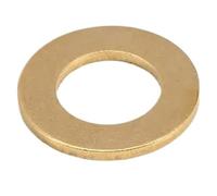 1-100PCS Brass Copper Flat Washer M2-M20 Seal Washers Spacer(M18x34x3-1PCS)