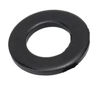 1-100pcs Grade 8.8 Black Carbon Steel Flat Washer M2-M45 Plain Gasket Pad Ring Spacer Shim(M36x66x5 x1pc)