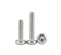 1-100pcs M1.4 to M10 Stainless Steel Six-Lobe Pan Head Screws - Durable Round Bolts for Various Applications 3-100mm(18mm,M8-2pcs)
