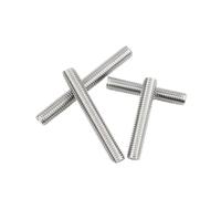 1-100pcs M3/M4/M5/M6/M8/M10/M12 4.8 Grade Galvanized Carbon Steel Fully Threaded Studs, Threaded Rods, 10x180mm(2pcs)