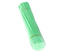1. 100Pcs Soft Plush Pipe 30cmx6mm Colorful Bendable Stems For Kids Craft School Art Home Decor Flexible Pipe Cleaners