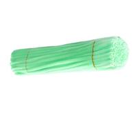 1. 100Pcs Soft Plush Pipe 30cmx6mm Colorful Bendable Stems For Kids Craft School Art Home Decor Plush Stems Holiday Decorations