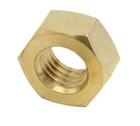 1-100pcs Solid Brass Copper Hex Hexagon Nut For M1.4 .6 M2 .5 M3 M4 M5 M6 M8 M10 M12 M14 M16 M18 M20 Screw Bolt(M18 (1PCS))