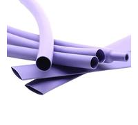 1~10m Heat Shrink Heatshrink Tube 2:1 Purple Diameter 0.6mm ~ 80mm Tubing Sleeving DIY Wrap Wire Repair Cable Protecctor(4mm,5 meters)