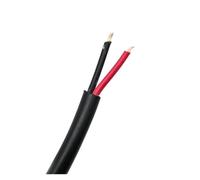 1/10m Indoor AC Power Cable Wire 2 3 Core1/1.5/2.5/mm² Copper PVC Electrical Extension Cord Light Lamp Automotivea(Black cable 2 Core 1m,1mm2)