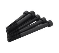 1/10pc M3 M4 M5 M6 M8 Black Grade 12.9 Steel Lengthened Long Allen Hexagon Hex Socket Cap Head Screw Bolt Half Thread L=30-300mm(280mm,M8 1pc)