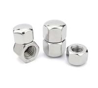 1/10pcs 304 A2-70 Stainless Steel Hex Hexagon Short Low Thin Cap Acorn Nut M3 M4 M5 M6 M8 M10 M12 M14 M16 Cover Blind Nut(1pc M16)