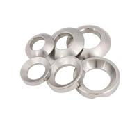1-10Pcs 304 Stainless Steel Conical Washer Solid Countersunk Spherical Gasket Concave Convex Cone Washer M6 M8 M10 M12 M16 M20 M24(Conical M10 5Pcs)