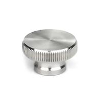 1-10PCS 304 Stainless Steel Hand Nut GB806 High Head Knurled Thumb Nut Advertising Decorative Nail M2 M2.5 M3 M4 M5 M6 M8 M10(Through hole,M2.5 10PCS)