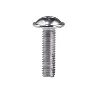 1-10pcs 304 Stainless Steel M6 M8 Hex Hexagon Socket Round Button Head Washer Collar Bolt Screw ISO7380.2(65mm,M8 (1pc))