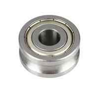 1/10PCS 633 634 635 636 637 638 639 Grooved Bearing U-V Through The Groove Straightener Bearing Power Tool Bearings(V-grooved,1PCS 639-3-1.2)