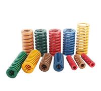 1-10Pcs 8mm OD Compression Springs for Tooling Applications 4.1mm 4.3mm 4.5mm ID 10-300mm Length(55mm,1pcs,Blue - 8x4.5mm)