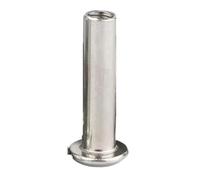 1-10pcs Binding Barrel Nut M2 M3 M4 M5 M6 M8 M10 304 Stainless Steel Hex Socket Cap Furniture Rivet Insert For TV Wall Mount(M2(D3mm)-10pcs,14mm)