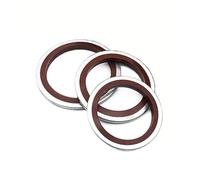 1/10pcs Bonded Seal Sealing Assortment Kit Oil Drain Screw Combined Washer Seal Set M5 M6 M8 M10 M12 M14 M16 M18-60(304 FKM,ID10,10Pcs)