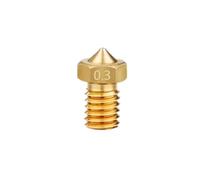 1. 10PCS Brass Printer Nozzle 0.2-1.2mm High Thermal Conductivity Anti-Clogging for ABS/PETG Filaments Wear Resistant Brass Nozzle