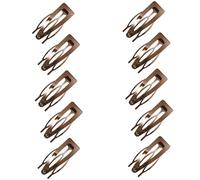 1/10pcs Double Grip Metallic Hair Bullet Press Clip Hair Bullet Women Hair Styling All Matching Hair Accessories
