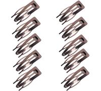 1/10pcs Double Grip Metallic Hair Bullet Press Clip Hair Bullet Women Hair Styling All Matching Hair Accessories
