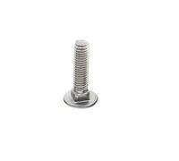 1-10pcs GB12 DIN603 304 Stainless Steel Truss Round Head Square Neck Carriage Screw Bolt M4 M5 M6 M8 M10 M12(10mm,M5 5pcs)
