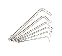 1~10Pcs Inch Wrench 1/16 5/64 3/32 1/8 5/32 3/16 7/32 1/4 5/16 3/8 1/2 L Shape Ball End Long Arm Hex Key Screwdriver(Ball Head,7I32_QTY 5PCS)