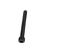 1-10pcs M3 M4 M5 M6 M8 Black Grade 12.9 Steel Lengthened Long Allen Hexagon Hex Socket Cap Head Screw Bolt Half Thread(60mm,M5 10pcs)