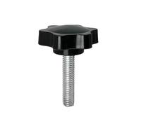 1-10pcs M3 M4 M5 M6 M8 M10 8mm~30mm Hand Tighten Thumb Screw(8mm-10PCS,M5(Head 25mm))