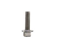 1-10pcs M5 M6 M8 M10 M12 304 A2-70 Stainless Steel With Tooth Anti-slip Screw Hexagon Flange Bolts(30mm,M10 1pc)