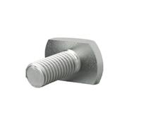 1-10pcs M5 M6 M8 M10 M12 GB37 304 A2-70 Stainless Steel T Shape Type Hammer Head Screw Bolt for T-Slot Chute Rail Miter Track(30mm,10pcs M5)