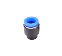 1-10PCS Pneumatic Fitting Pipe Connector Tube Air Quick Fittings Water Push in Hose couping 4mm 6mm 8mm 10mm 12mm 14mm PU PY PK PE PV SA(Blue PPF,6mm)
