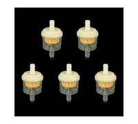 1/10pcs Professional Motorcycle Oil Filter Inline Gas Fuel Gasoline Filters Tool For Scooter Moped Dirt ATV Motorcycle Oil Filter(5pcs)
