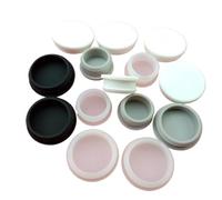 1-10pcs Snap-on Silicone Rubber Cap 2.5-60mm T Type Hole Plug Cover Blanking End Cap Tube Inserts Bung Seal Stopper Sealing Plug(Transparent,A 42.6mm XY-0052-1pc)