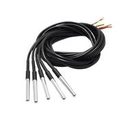 1/10PCS Waterproof Thread Temperature Probe Temperaturees Sensor Stainless Steel Package 1/2/3/5/10Meter(DS18B20 1m,1PCS)