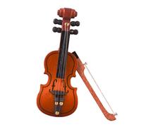 1:12 6.5cm Violin Musical Instrument Dollhouse Miniatures Decor with Bow