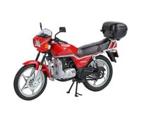 1:12 Compatible with Suzuki GS125 motorcycle alloy die-cast model with sound and light toy car Not Include Battery