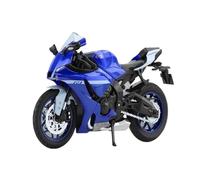 1:12 Compatible with YZFR1 alloy die-cast motorcycle model toy car collection Not Include Battery(Blue)