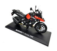 Maisto SUZUKI V STROM Motorbike - 1:12 Scale - Incredibly Detailed Die-Cast Replica Collectible Motorcycle Model