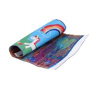 1:12 Dollhouse Cartoon Carpet Portable Miniature Cute Woven Rug Decoration Accessories (dream castle)