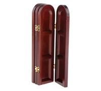 1/12 Dollhouse Miniature Furniture Wooden Folding Screen Room Divider Decors