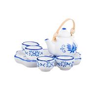 1/12 Dollhouse Miniature Kung Fu Tea Set Dining Room Furniture