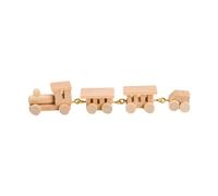 1:12 Dollhouse Scenes Simulation Steam Train for Layout Accessories Building light brown 10x1.8x1.2cm