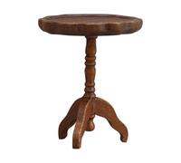 1:12 Dollhouses Miniature Furniture Coffee Table Dollhouses Living Room Decoration Model Side Table Dollhouses Accessories Miniature Wood Table