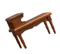 1/12 Dollhouses Miniature Wood Coffee Table Two Tiers Side Desk For Living Room Decoration Model Scene Decors Dollhouses Decoration
