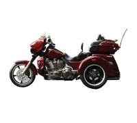 1:12 For CVO Tri Glide 2021 Tricycle Alloy Diecast Model(Red)