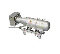 1/12 Full Metal Nuclear Bomb - WWII American Little Boy Assembly - 3D Metal Puzzle for Adults - Collectible for Oppenheimer & Military