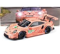 1:12 IXO Porsche 911 991 RSR #92 Winner LMGTE-PRO 24H LE MANS 2018 Pink Pig