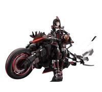 1/12 Mega Daughter Motorcycle Battle Goddess Sako Sako, Painted Mecha, Movable, Assembly, Plastic Model, Plastic Model Girl Robot Figure, Action Model Figure, Gift, Bi-body, Height 8.7 inches (22 cm