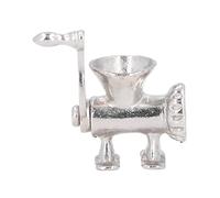 1:12 Mini Meat Mincer Hand Cranked Life Scene Simulation Play House Toys for Kids Aged 3 and Up