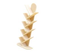 1/12 Miniature Doll House Tree Shelf Safe Bookshelf Model Figurine for Realistic Living Room Scene Decoration Doll House Display Furniture